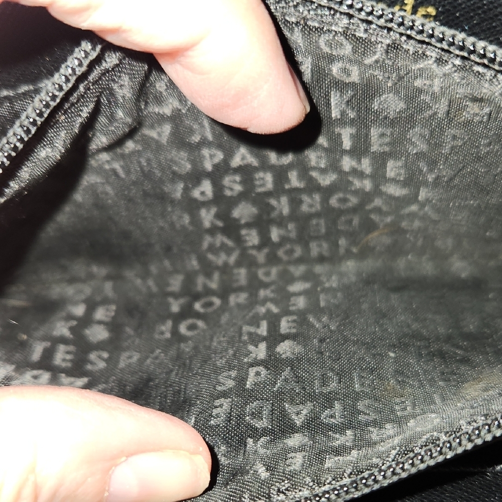 Kate Spade Black and Cream Wallet - Picture 6 of 9